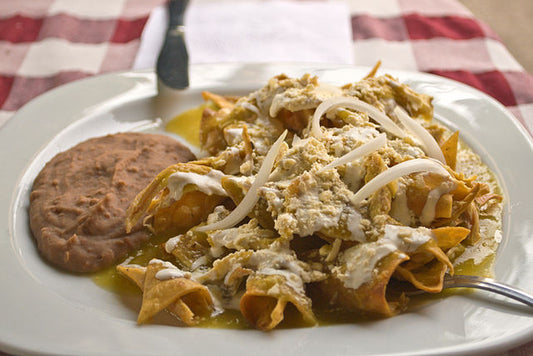 Chilaquiles con Pollo