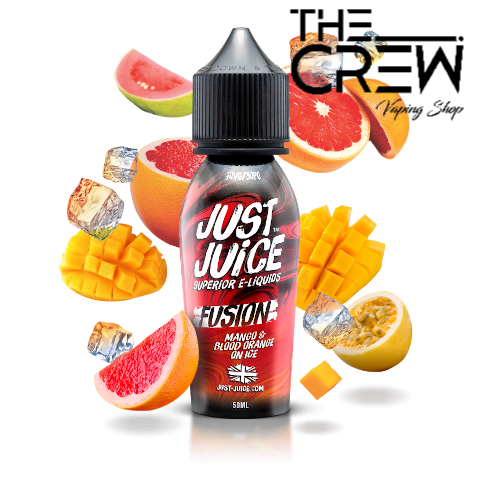 Fusion Mango and Blood Orange On Ice Just Juice 60 ML - The Crew Vape Shop