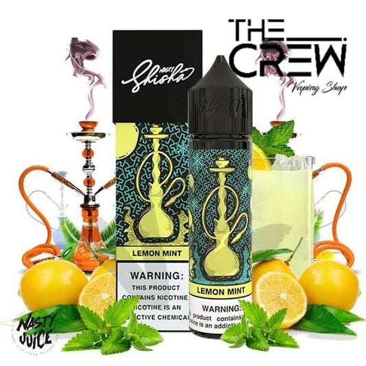 Lemon Mint de Nasty Shisha 60 ML - The Crew Vape Shop