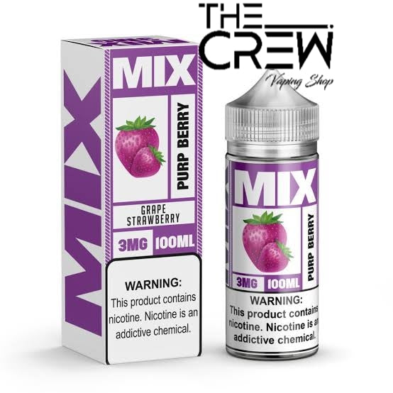 Purp Berry de Mix 100 ML - The Crew Vape Shop