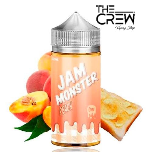 Peach de Jam Monster  100 ML - The Crew Vape Shop