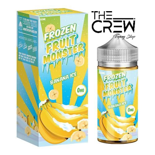 Banana Ice Frozen de Fruit Monster 100 ML - The Crew Vape Shop