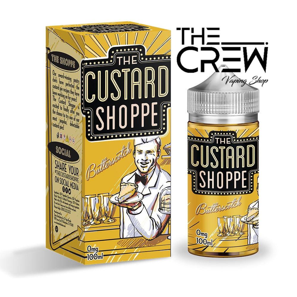 Butterscotch the Custard Shoppe 100 ML - The Crew Vape Shop