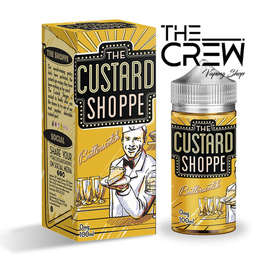 Butterscotch the Custard Shoppe 100 ML - The Crew Vape Shop