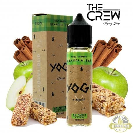 YOGI - Apple Cinnamon Granola Bar 60ml. - The Crew Vape Shop