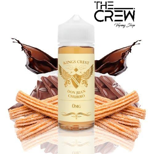 King’s Crest- Don Juan Churro- E liquid 120 ml - The Crew Vape Shop