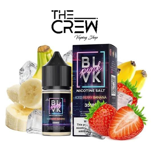 Blvk Pink Iced Berry Banana Salt 30 ML