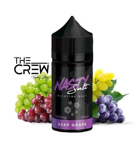 Nasty Nic Salt Asap Grape 30ml.