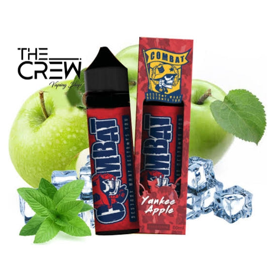 Combat Yankee Apple de Nasty 60 ML - The Crew Vape Shop