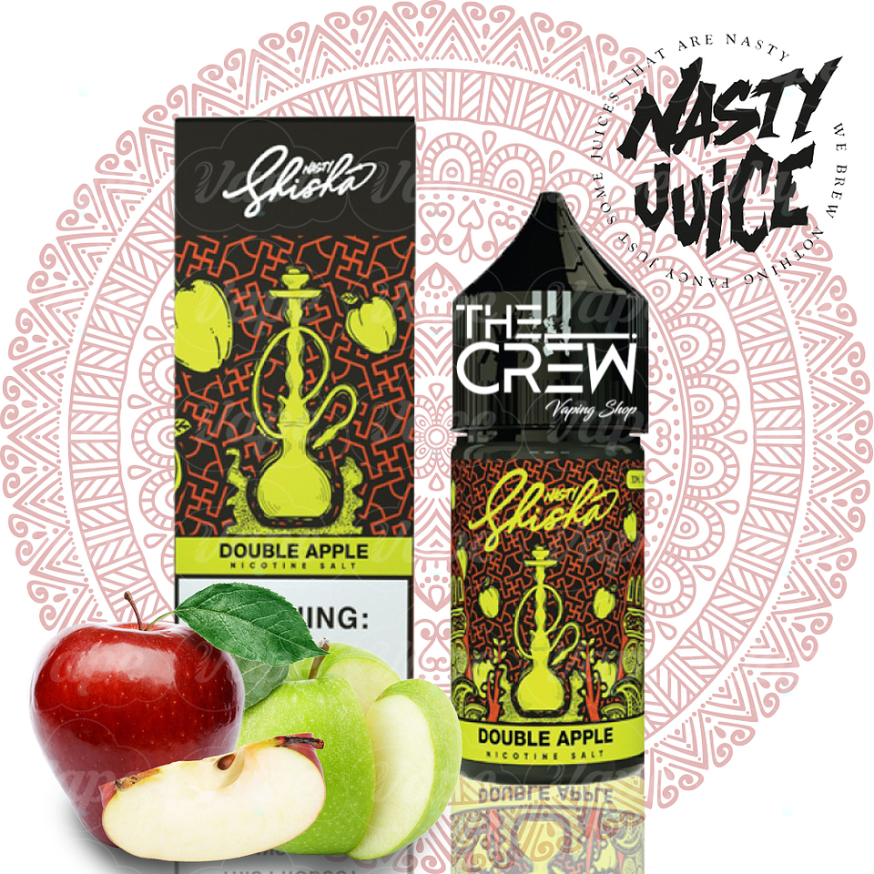 Double apple Nasty 60 ML - The Crew Vape Shop