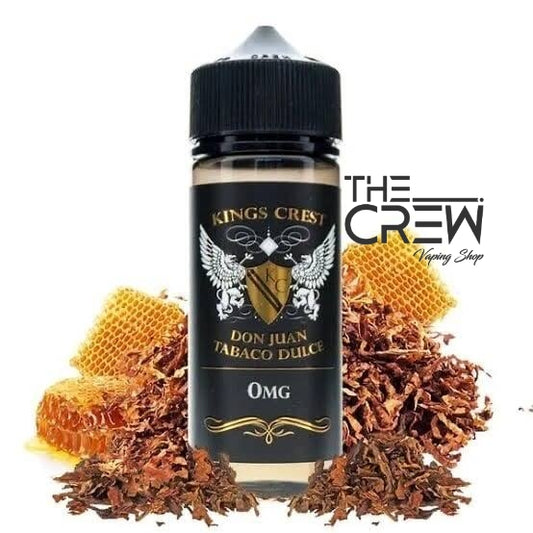 King Crest - Don Juan Tabaco Dolce 120 ML 3 MG - The Crew Vape Shop