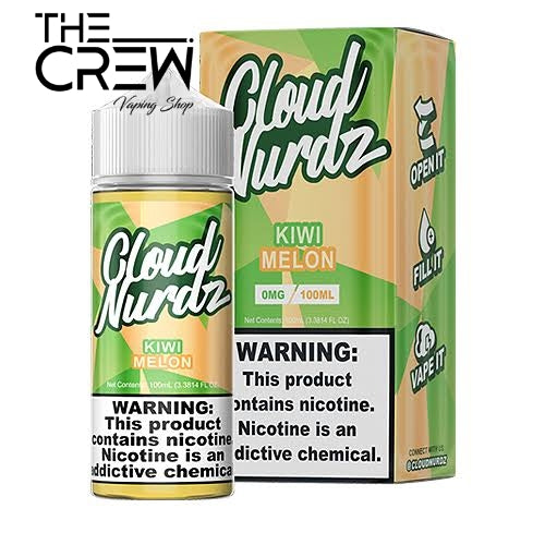 Cloud Nurdz  Kiwi Melon 100ml. - The Crew Vape Shop
