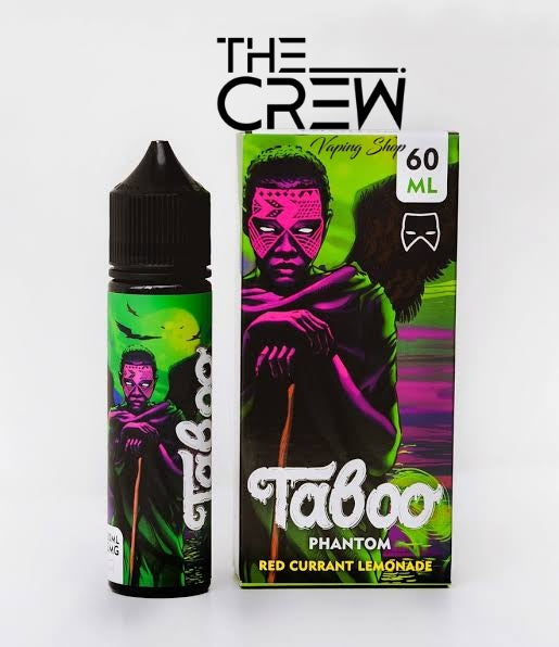 Taboo "Phantom" Red Currant Lemonade 120ml.