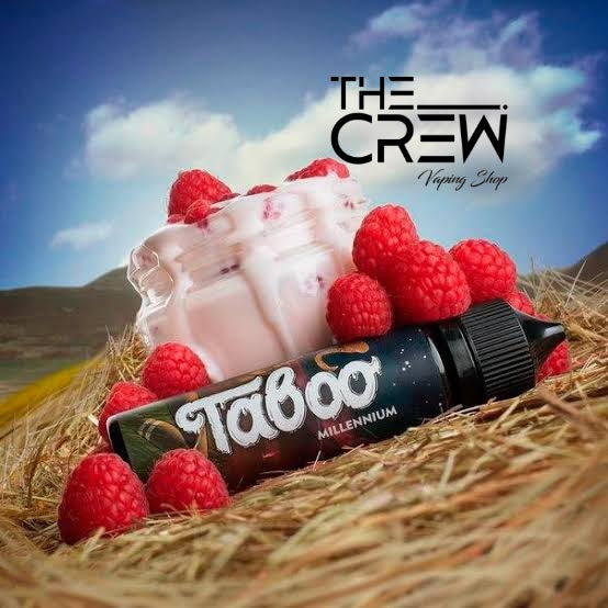 Taboo "Millenium" Raspberry Milkshake 120ml.