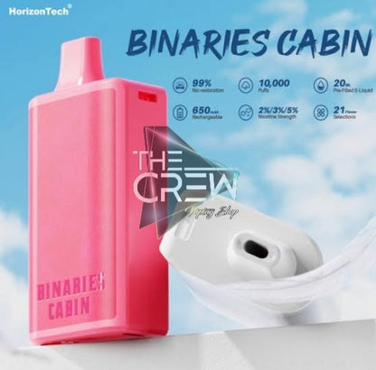 BINARIES CABINS 10,000 HITTS